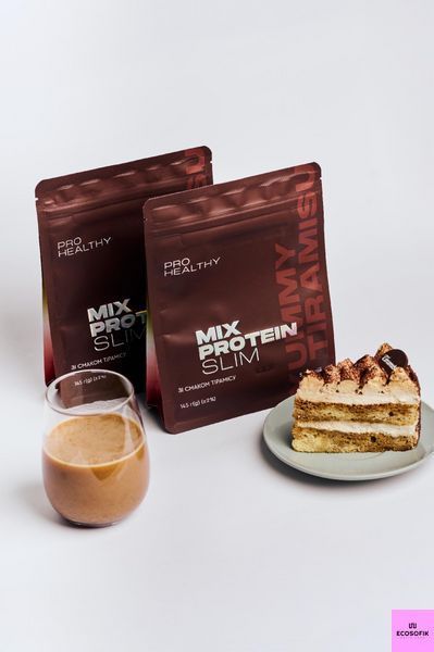 Низькокалорійний поживний коктейль зі смаком Тірамісу Mix Protein slim Yummу Tiramisu від Choice slim Yummу Tiramisu фото