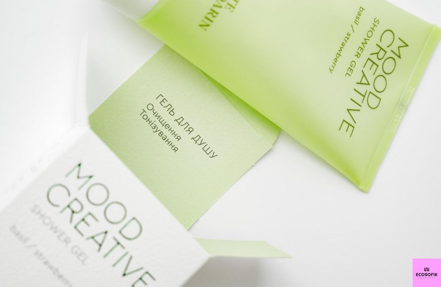 Гель для душа натуральний SHOWER GEL MOOD CREATIVE 150мл CREATIVE фото