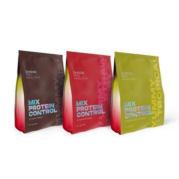 Trio Yummy Control - Набір 3х смаків протеїнових низькокалорійних коктейлів (15 порцій) 3 контроли фото