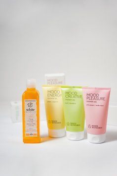 Набір гелей для душа &laquo;Valentine's mood&raquo; 3шт + гель для інтимної гігієни White Mandarin + інтимка фото