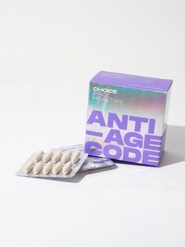 Комплекс іноваційний Anti-Age Code для сповільнення процесів старіння та збереження молодості 60 капсул Anti-Age Code фото
