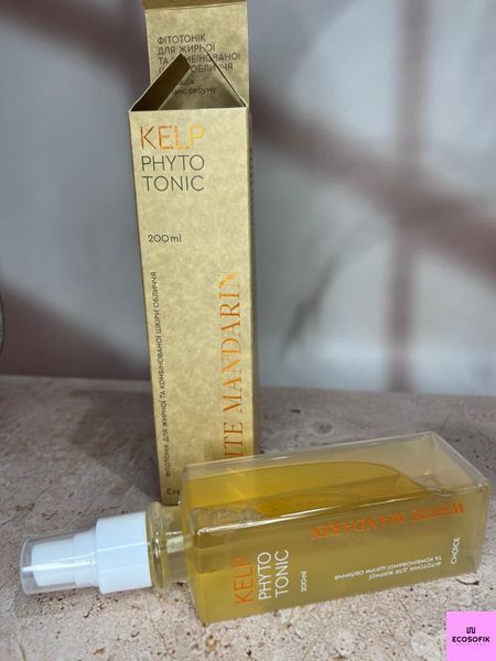 Фітотонік для жирної та комбінованої шкіри KELP 200мл від White Mandarin KELP фото