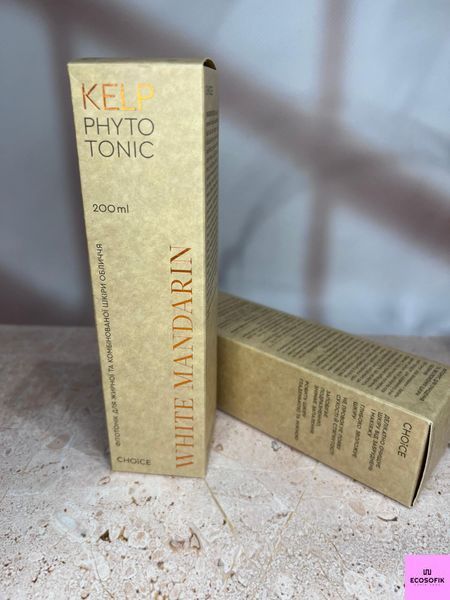 Фітотонік для жирної та комбінованої шкіри KELP 200мл від White Mandarin KELP фото