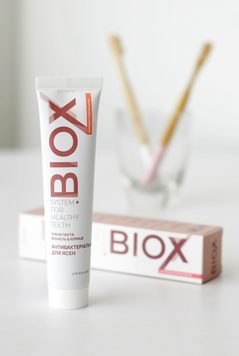 Зубна паста натуральна антибактеріальна Biox Фенхель та Кориця 75мл 444 фото