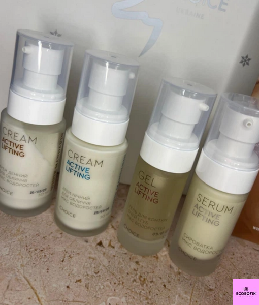 Жіночий подарунковий доглядовий набір косметики для зрілої White Mandarin ACTIVE LIFTING Set 1234 фото