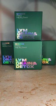 Рослинний препарат для лімфодренажу та очищення організму Choice LYM DRAIN&DETOX 60 капсул 46788 фото