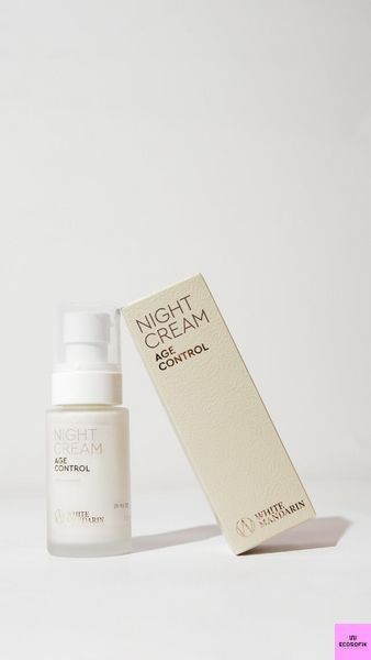 Антивіковий омолоджуючий нічний крем для обличчя Night Cream AGE CONTROL 50мл White Mandarin night age control фото