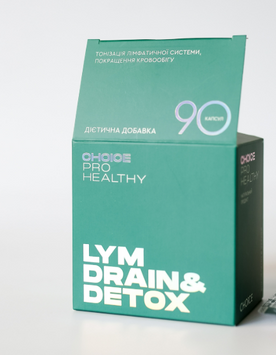 LYM drain&detox 90 Choice засіб від набряків  лім90 фото