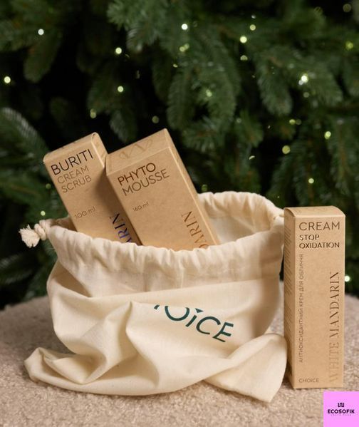 Подарунковий жіночий доглядовий набір для всіх типів обличчя "Beauty Holiday Set" by WHITE MANDARIN Beauty Holiday Set фото